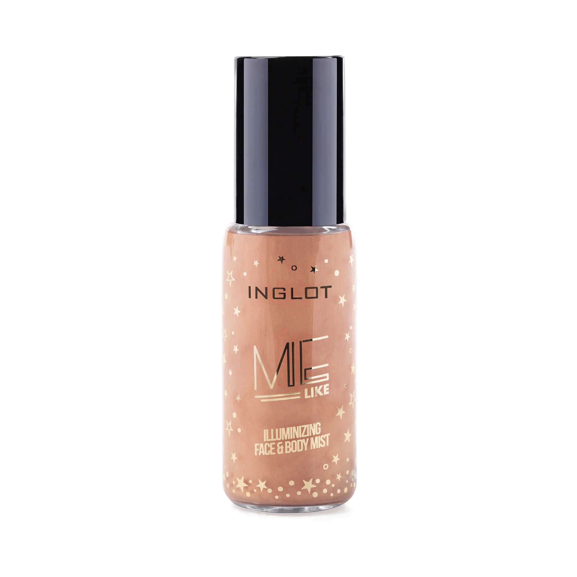 Spray iluminator Inglot Me Like – Față și corp 50 ml | Strălucire naturală instantanee