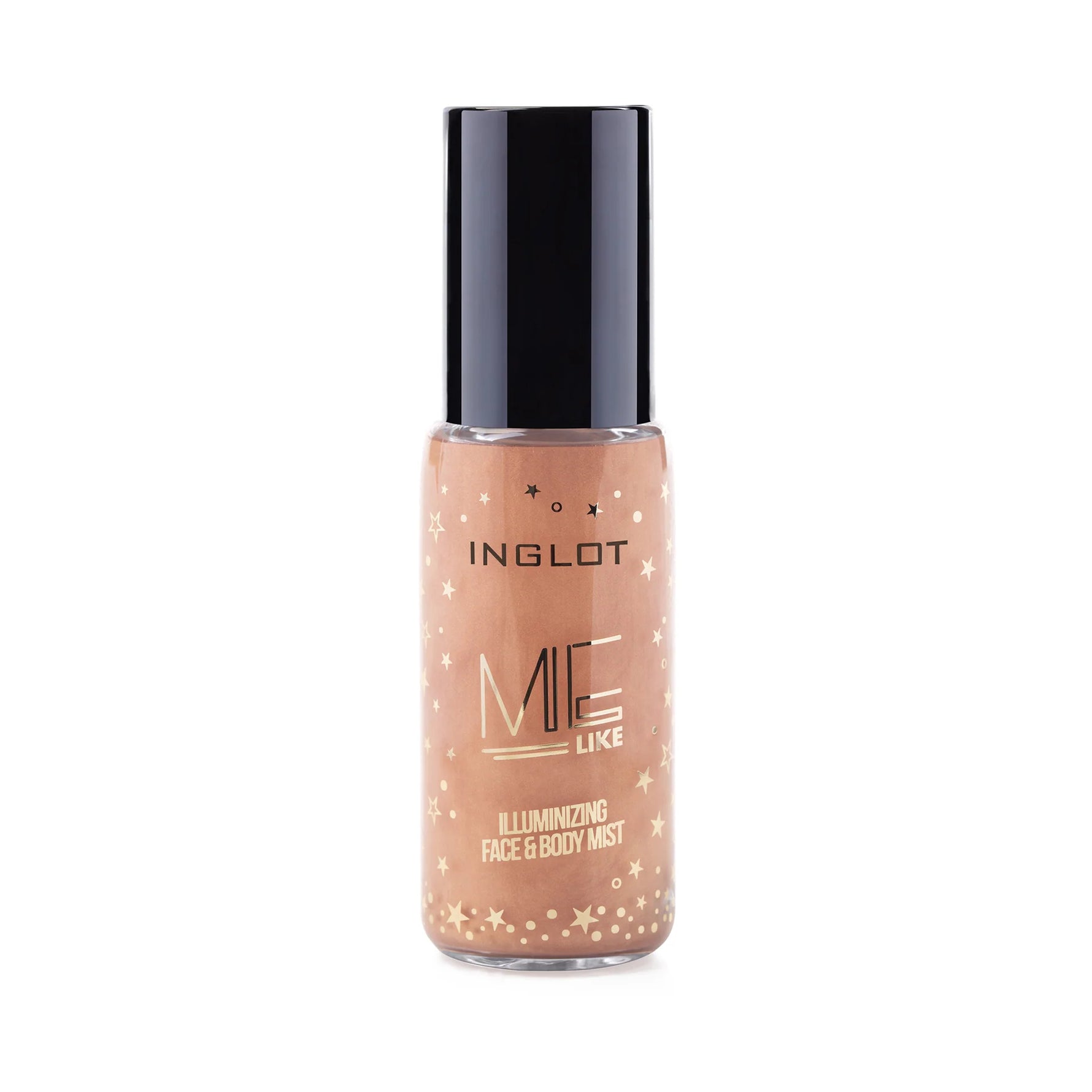 Spray iluminator Inglot Me Like – Față și corp 50 ml | Strălucire naturală instantanee