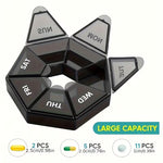 7-Day Pill Organizer Box – Compact Weekly Medicine Case | Travel-Friendly & Easy to Use