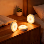 Lumină de noapte cu senzor de mișcare – lumină caldă automată pentru scări și holuri | Pachet de 2