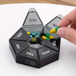 7-Day Pill Organizer Box – Compact Weekly Medicine Case | Travel-Friendly & Easy to Use