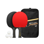 Set profesional de palete de tenis de masă – 6 stele, 7 straturi de carbon | 2 palete și geantă de transport