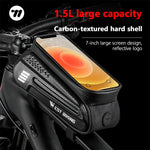Fahrradlenker-Tasche – 1,5L Touchscreen, wasserdicht & reflektierend