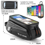 Fahrradlenker-Tasche – 1,5L Touchscreen, wasserdicht & reflektierend