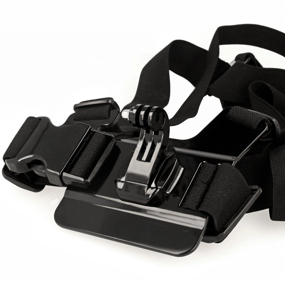 Set de accesorii 9-in-1 pentru GoPro HERO 1 2 3 3+ 4 – Curea pentru piept, suport pentru cap, selfie stick și altele