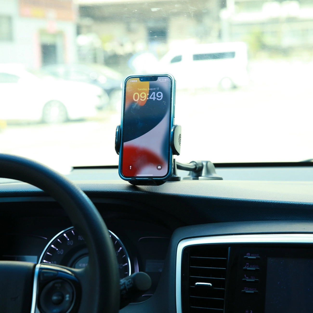 Suport auto Joyroom JR-ZS259 – Braț flexibil, montaj pe bord | Stabil și sigur | Negru
