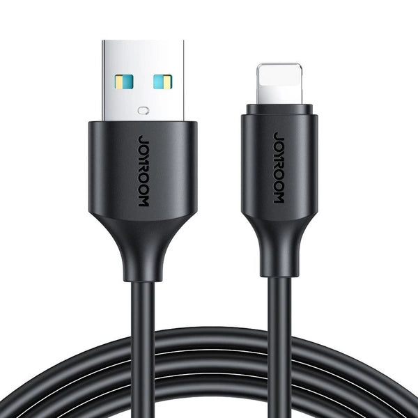 Cablu Joyroom S-A9 USB-A la Lightning 1m – Încărcare rapidă 3A și sincronizare date | Negru