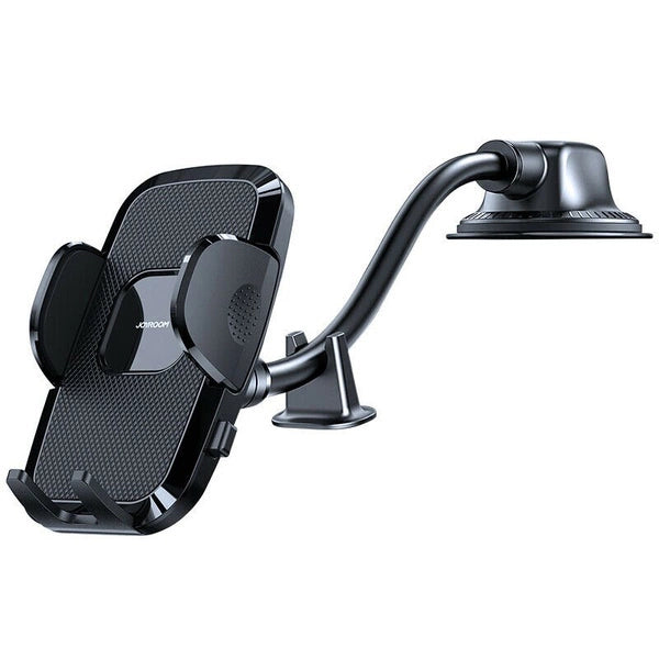 Suport auto Joyroom JR-ZS259 – Braț flexibil, montaj pe bord | Stabil și sigur | Negru