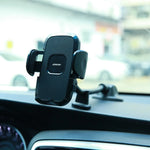 Suport auto Joyroom JR-ZS259 – Braț flexibil, montaj pe bord | Stabil și sigur | Negru