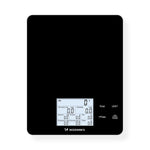 Wozinsky WIK-10 Cântar de bucătărie inteligent – Bluetooth, 10kg, urmărire calorii și macro-uri | Negru