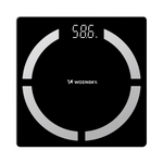 Wozinsky WIWL-30 Cântar de baie Bluetooth inteligent – sincronizare aplicație, urmărire progres | Negru