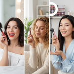 Lip Glaze – Gloss de Buze cu Luciu Intens | Buze Mai Pline | Red Divinity, Maroon Stiletto și Pink