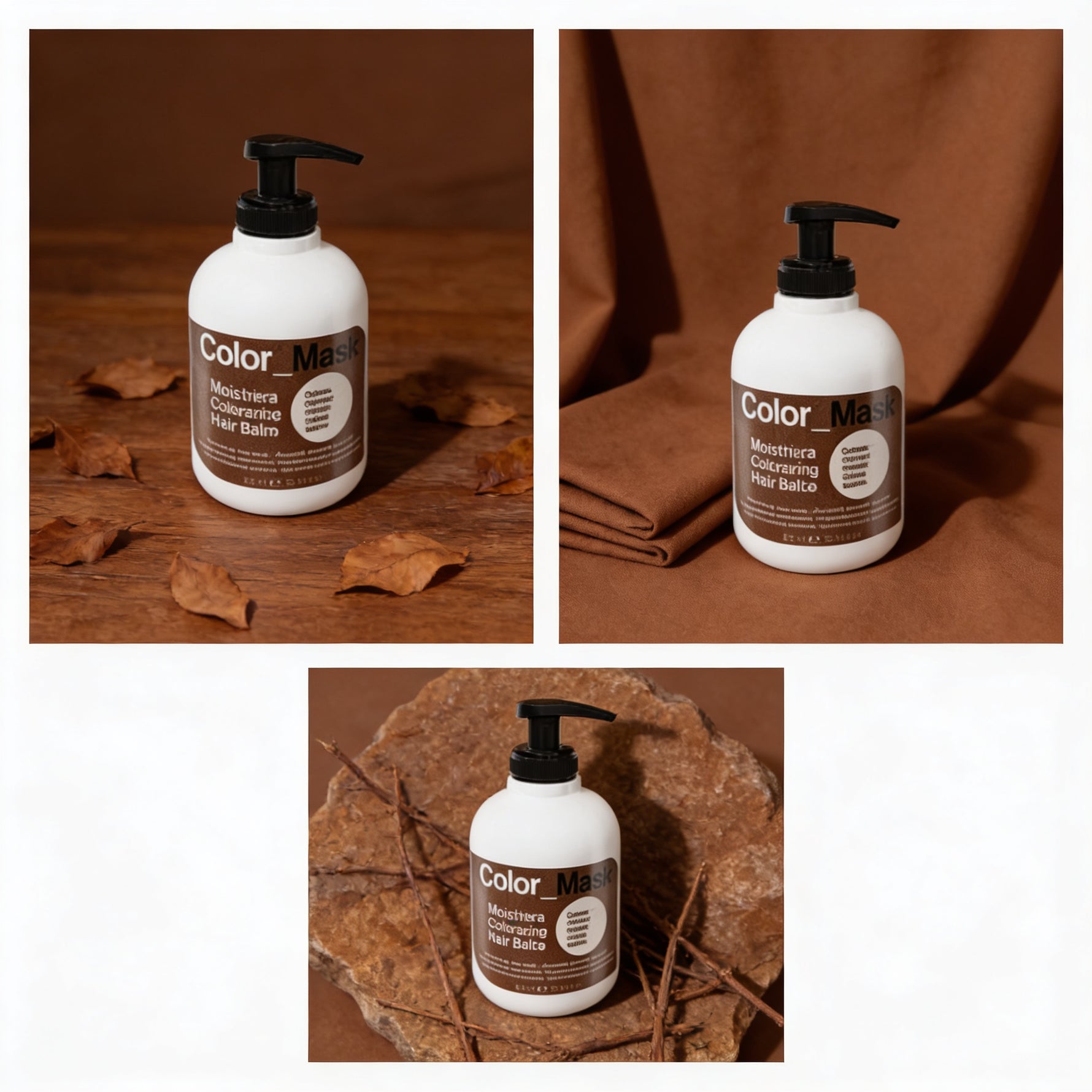 KayPro Color Mask – Masca tonifiantă pentru păr 300ml | Revigorează culoarea și hrănește | Castaniu Brun și Violet