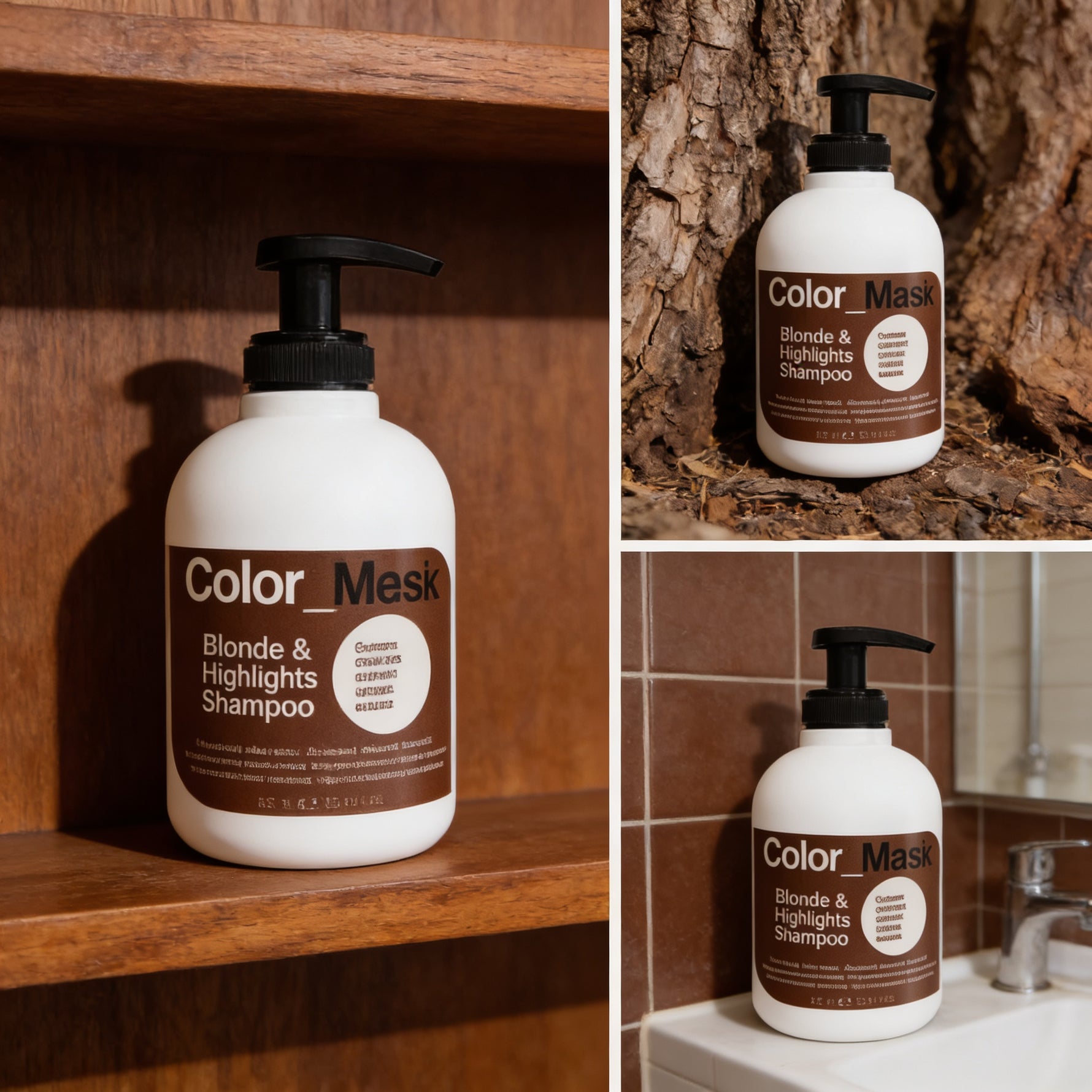 KayPro Color Mask – Masca tonifiantă pentru păr 300ml | Revigorează culoarea și hrănește | Castaniu Brun și Violet