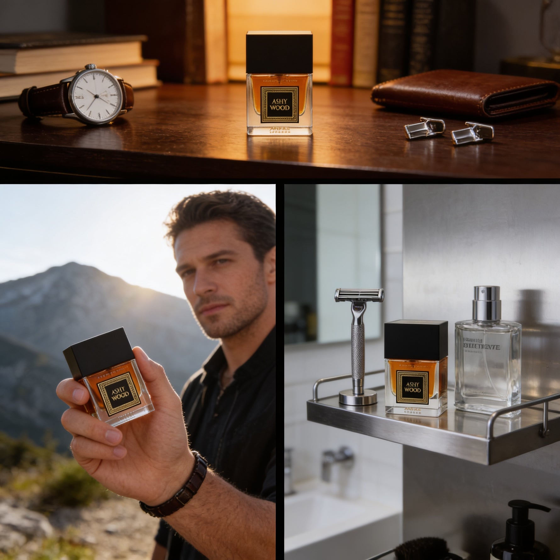 Anfar Ashy Wood Extract de parfum 100ml – Parfum lemnos intens pentru bărbați